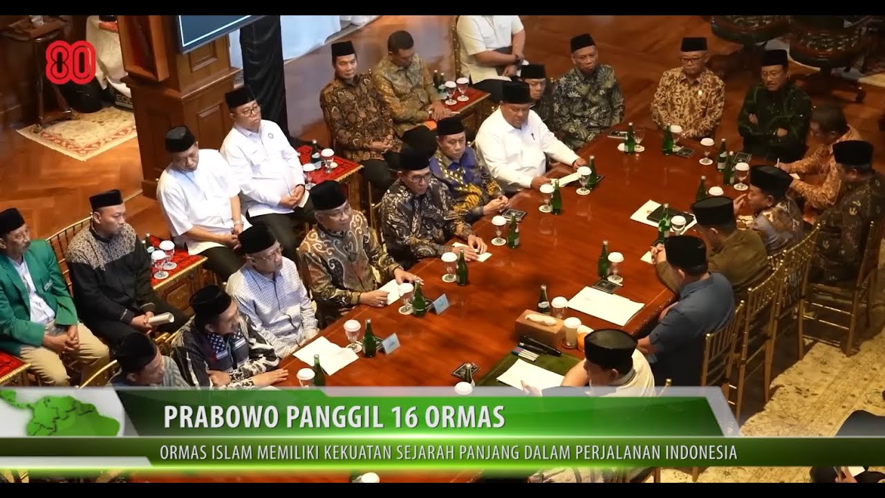 BREAKING NEWS | PRABOWO UNDANG PERWAKILAN 16 ORMAS ISLAM - MuhammadiyahNews.com