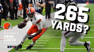 Amari Cooper Breaks Browns Single-Game Receiving Yards Record!