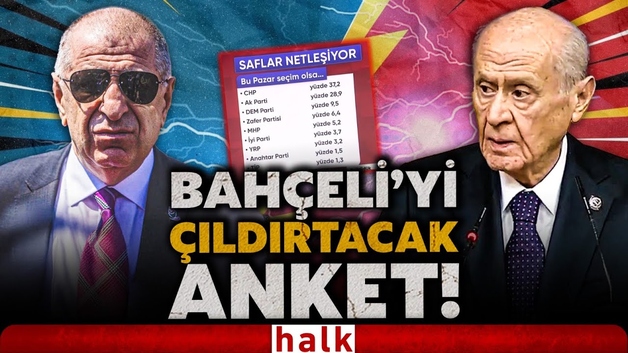 BAHÇELİ'Yİ ÇILDIRTACAK ANKET! Zafer Partisi milliyetçi partilere fark attı! Dengeler değişiyor!