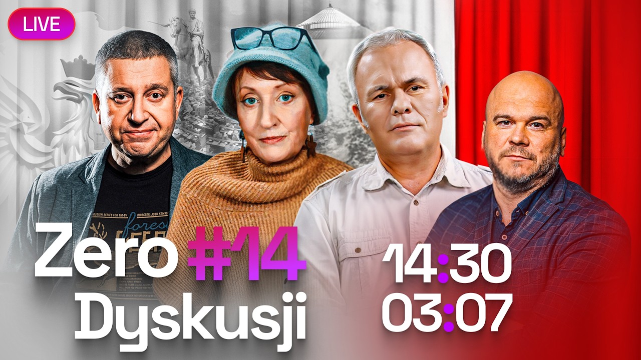 ZERO DYSKUSJI #14 PRUSINOWSKI, ZALEWSKI, MAZUREK, BURZYŃSKA