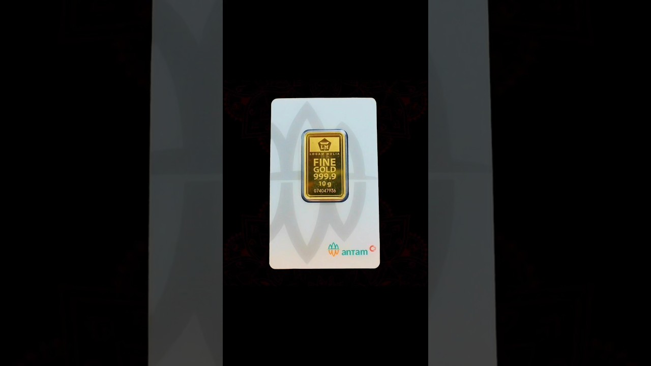 10 Gram Emas Antam Logam Mulia
