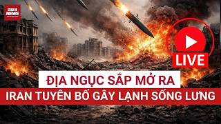 “Địa ngục sẽ mở ra”: Iran CẢNH BÁO lạnh gáy, Mỹ – Israel chuẩn bị đòn đánh hủy diệt | VTC News