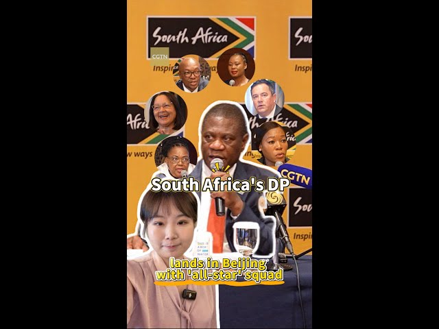 South Africa's DP lands in Beijing with all-star squad