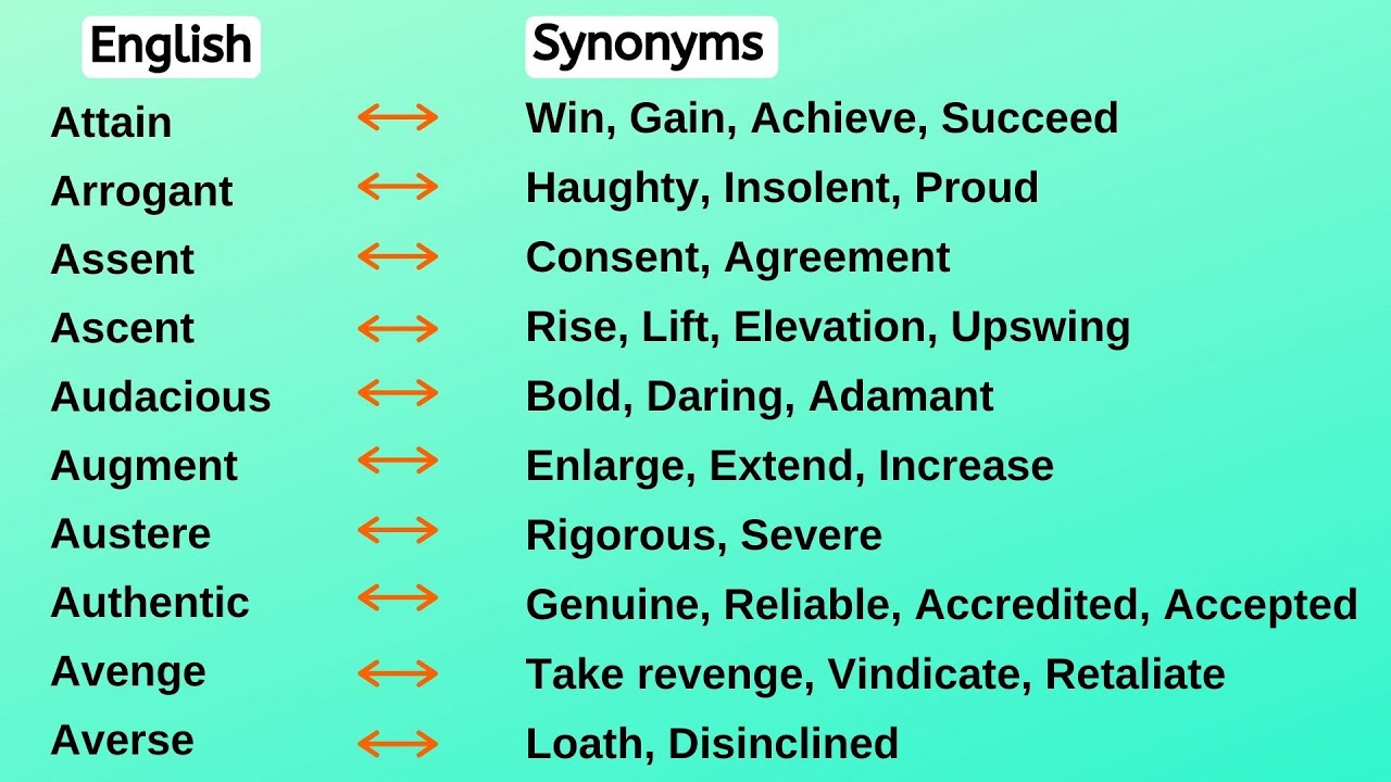 Take Time Synonym