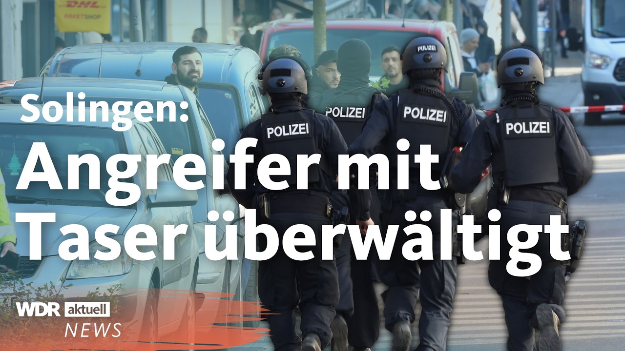 Festnahme nach Messerangriff in Solingen: Zwei Männer lebensgefährlich verletzt | WDR aktuell