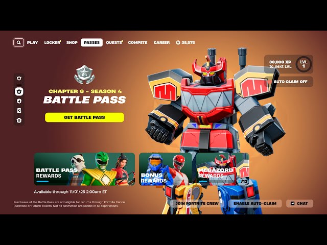 Fortnite Chapter 6 Season 4 Battle Pass Trailer (Full Showcase)