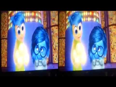 Inside Out 3d Trailer in 3d CAM