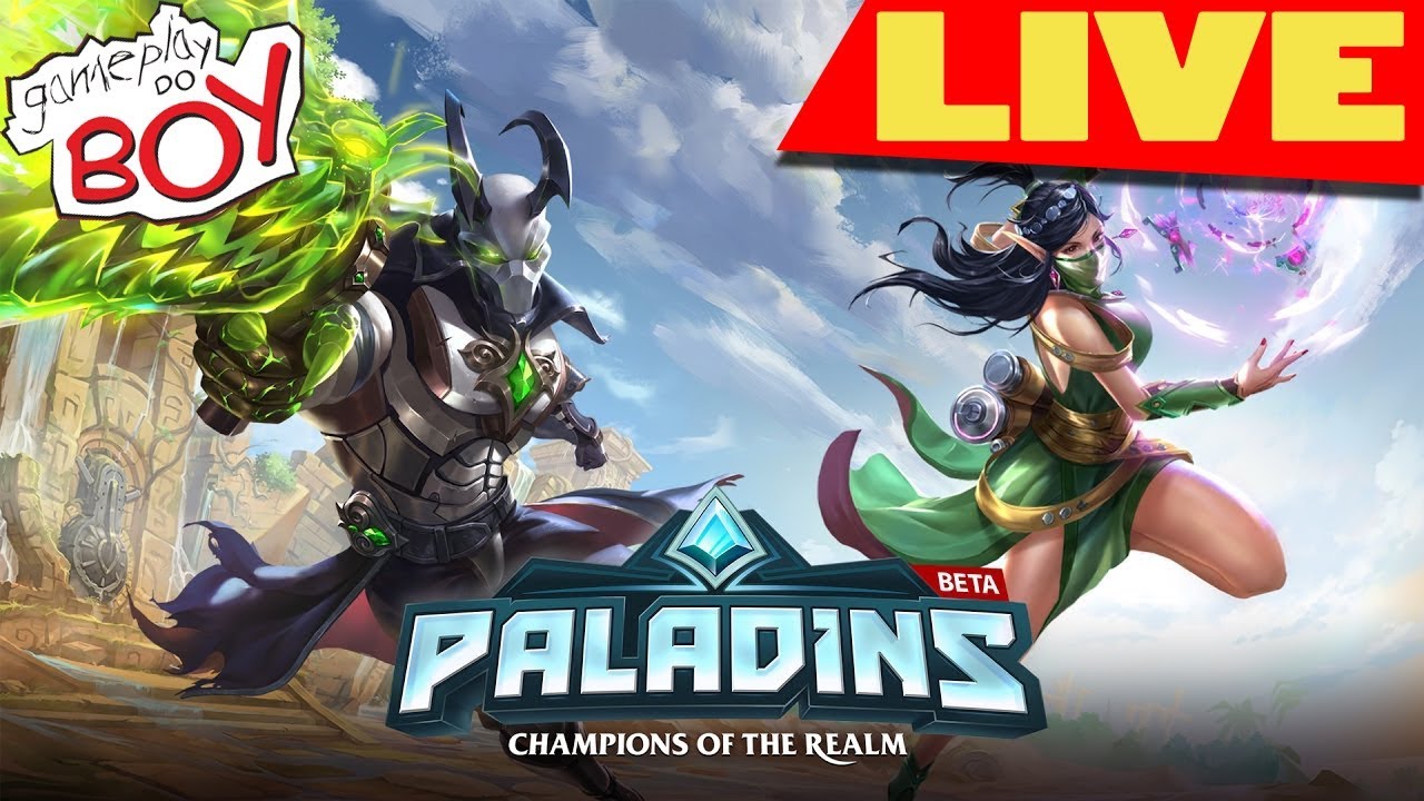PALADINS NO PS4 - Gameplay do Boy