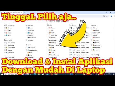 Cara Donwload Dan Instal Aplikasi Di Laptop