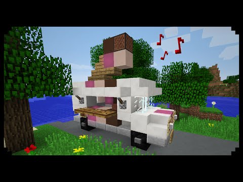 Minecraft: How to make an Ambulance Musica Movil 