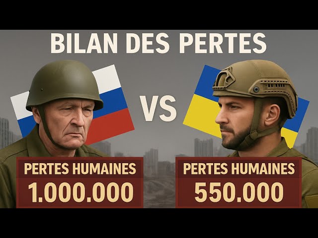 [🇺🇦/🇷🇺] BILAN DES PERTES: COMBIEN DE MORTS DANS LA GUERRE EN UKRAINE ?