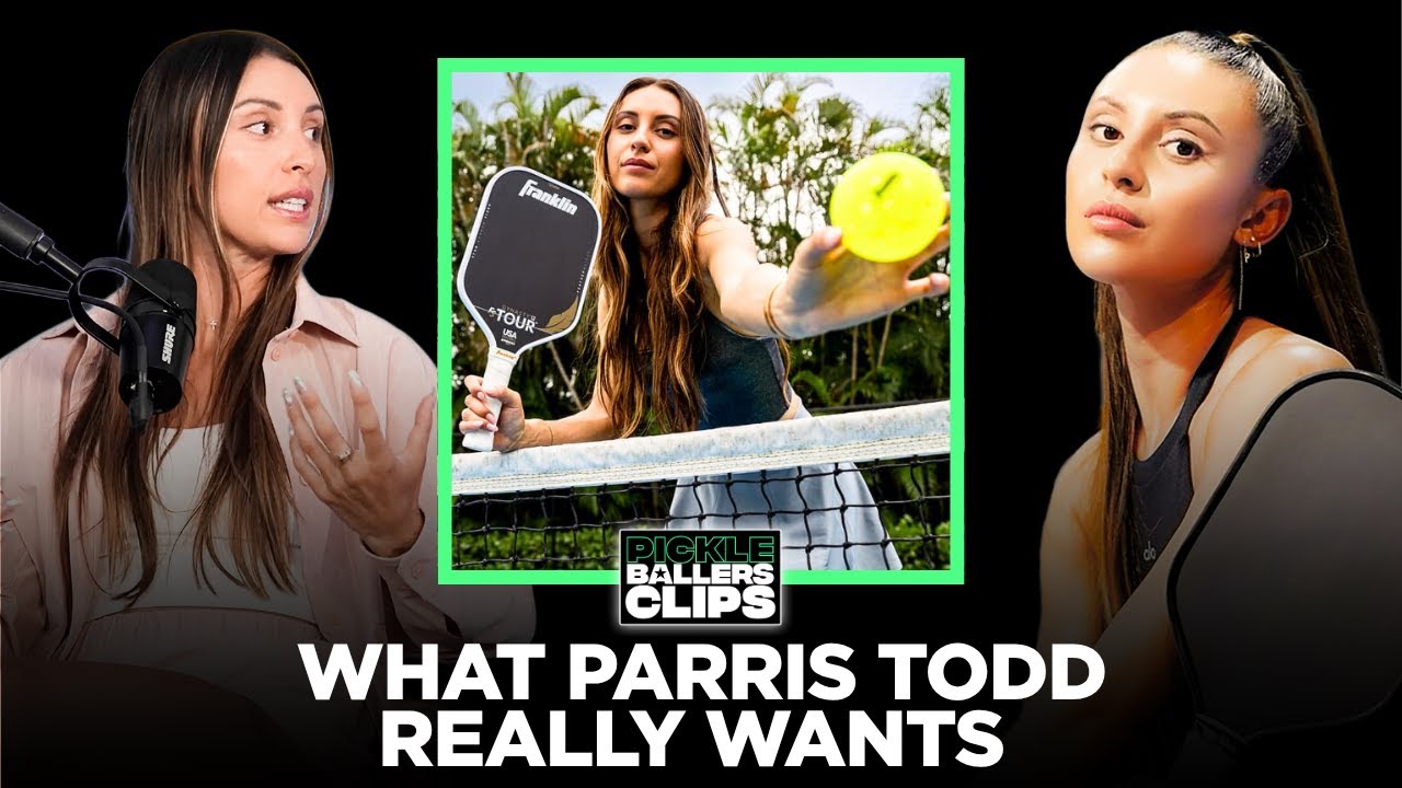 Parris Todd Reveals What She Really Wants Out of Pro Pickleball