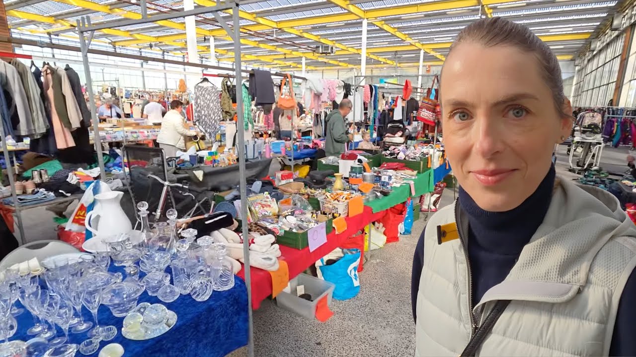 Camping Tipps in Holland. Einer Der größten Flohmärkte Europas – die IJ-Hallen in Amsterdam! 🇳🇱