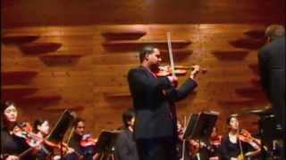 Vieuxtemps Concerto No 5, I, Ilmar Gavilan violin, Kynan Johns conducting