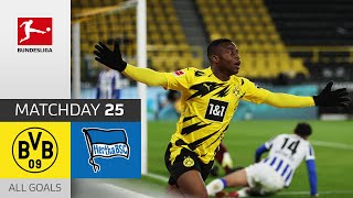 Moukoko scores first home goal! | Borussia Dortmund — Hertha Berlin | 2-0| Bundesliga 2020/21