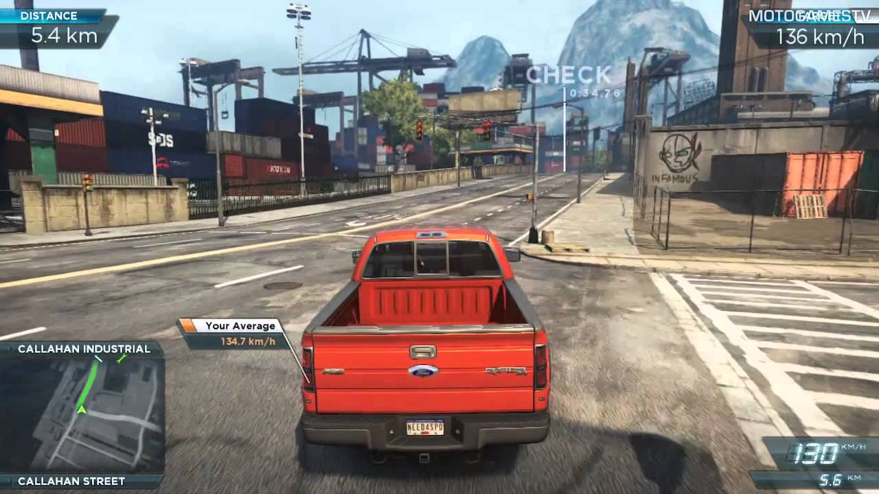 Where is the ford raptor in need for speed #1