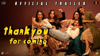 Thank You For Coming (2023) Hindi Movie Trailer Video HD