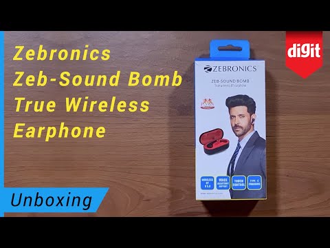 ZEBRONICS  ZEB SOUND BOMB Overview & unboxing