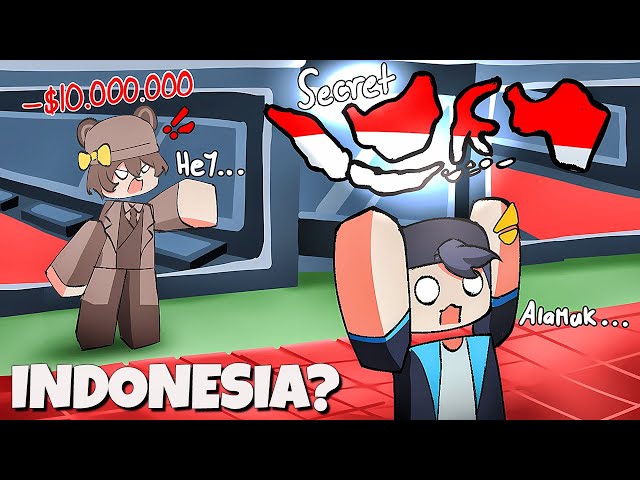 KOCAK!! Maling NEGARA Indonesia & Beli Negara SECRET Super Langka 🌏🗿🌏 | Steal a Country Indonesia