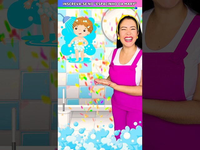 🧼 Aprenda com a Tia Mary: Quando a Mamãe Chama pro Banho, a Gente Obedece! ❤️