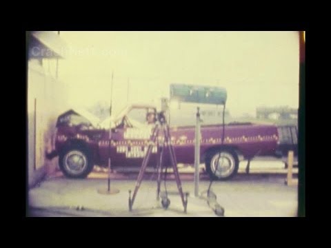 Видео краш-теста Dodge Ram 50 1987 - 1991