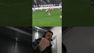 Reaction to Moise Kean’s goal vs Spezia 😮‍💨🤍🖤????