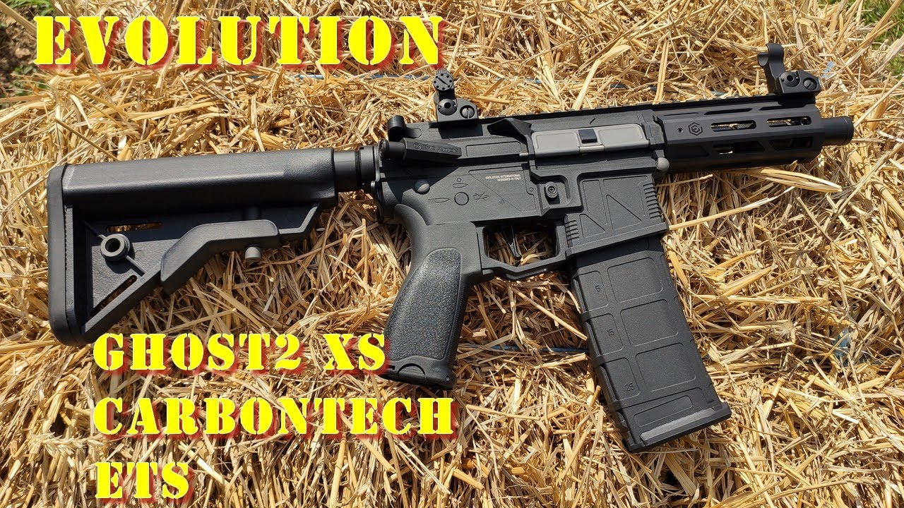Airsoft - Evolution Ghost2 XS EMR CarbonTech ETS [French]