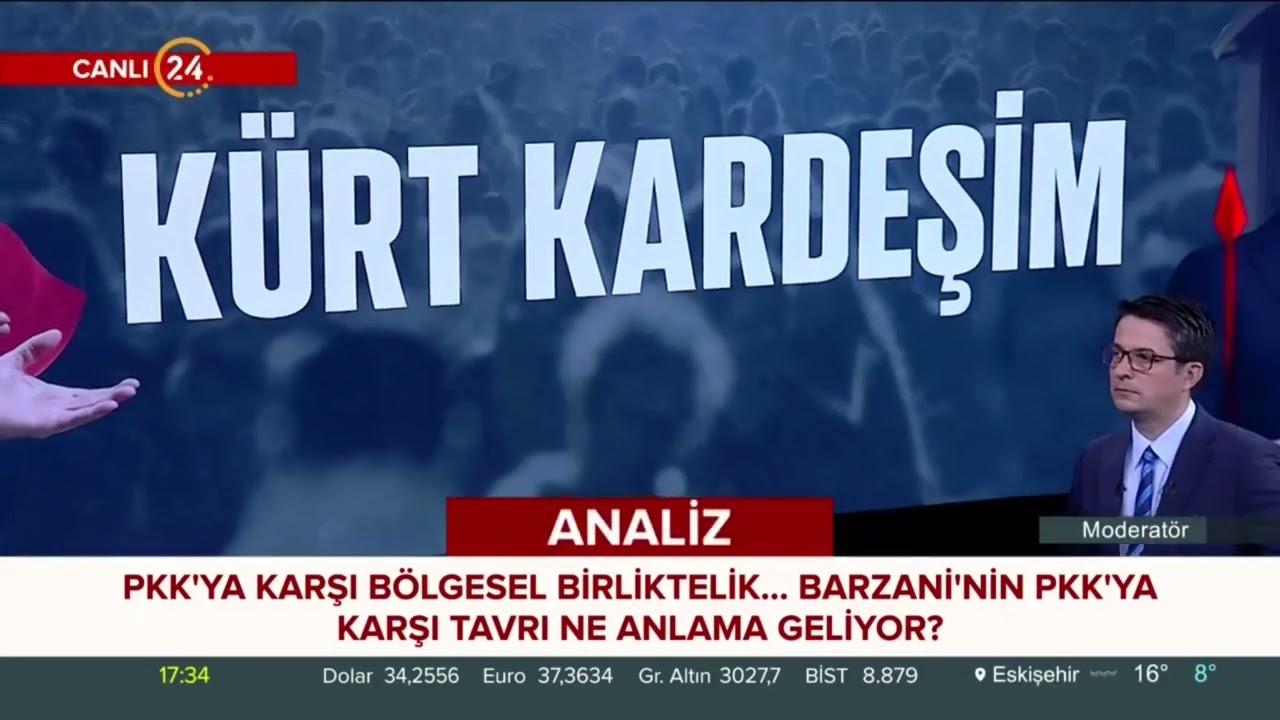 CHP VE DEM'İN SOKAĞA ÇIKIN ÇAĞRILARI PKK YA KARŞI BÖLGESEL BİRLİKTELİK 24 TV MODERATÖR