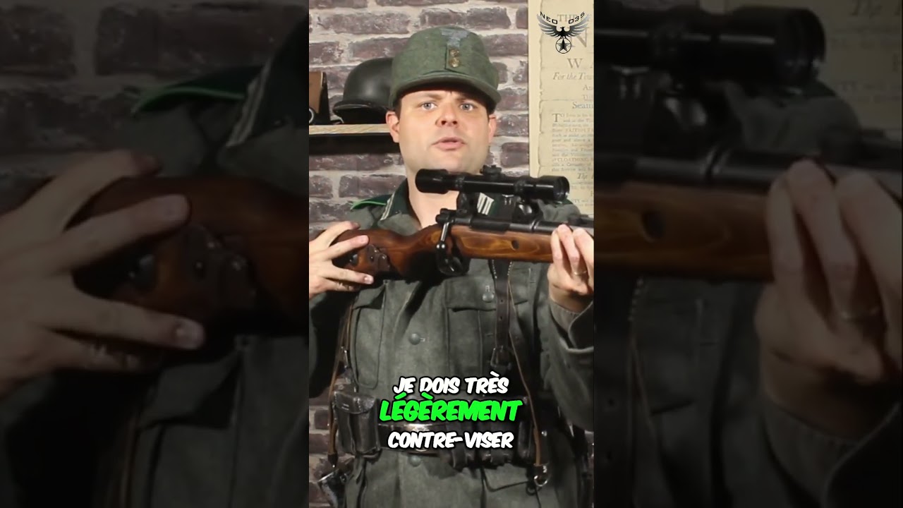 Lunette Moderne sur réplique airsoft Mauser : Installation & Conseils Essentiels (FR) #shorts