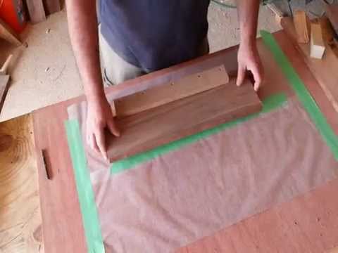 Woodworking- jigs No clamps no jointer no pr - YouTube