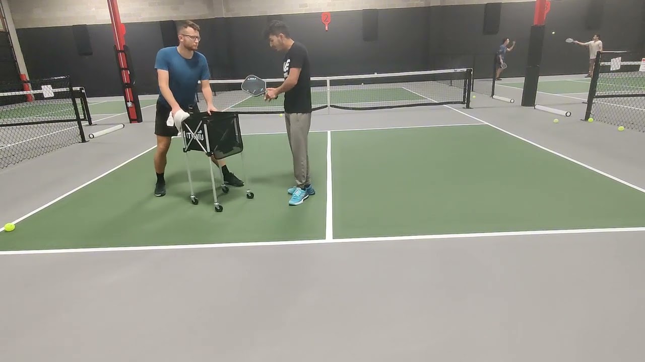 Pickleball Pro Massively Improves his One-handed Backhand Topspin Dink
