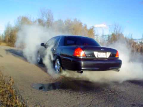 Ford crown victoria burnout #2