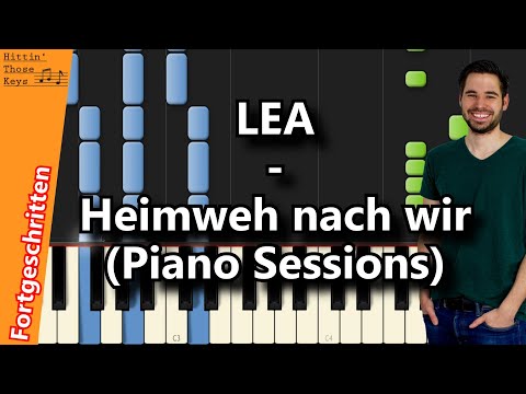 LEA - Heimweh nach wir (Piano Sessions) | Piano Tutorial | German