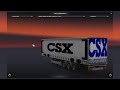 CSX Trailer Skin