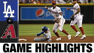 Dodgers vs. D-backs Game Highlights (4/26/22) | MLB Highlights
