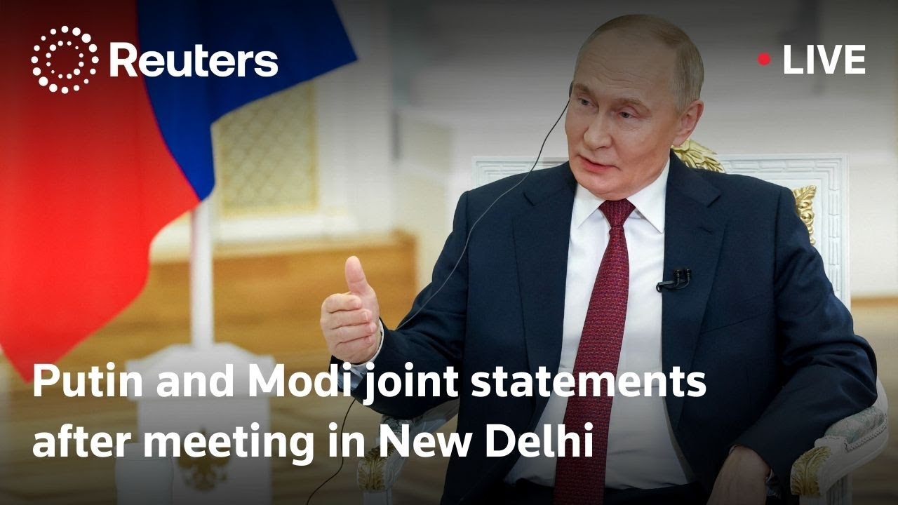 LIVE: Putin and Modi give joint statements after meeting in New Delhi