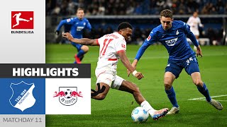 Late-Goal Turns Game Around! | TSG Hoffenheim — RB Leipzig 4-3 | Highlights | MD 11 – Bundesliga