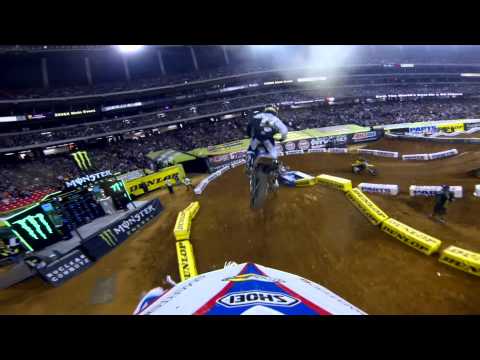 GoPro HD: Gavin Faith Main Event 2013 Monster Energy Supercross from Atlanta 