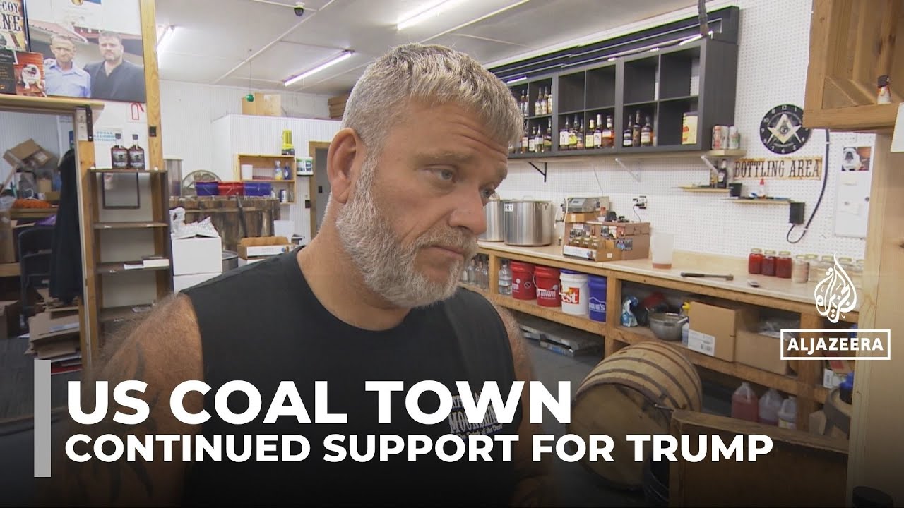 Trump backers stand firm in coal town: Voters keep support despite economic hardship