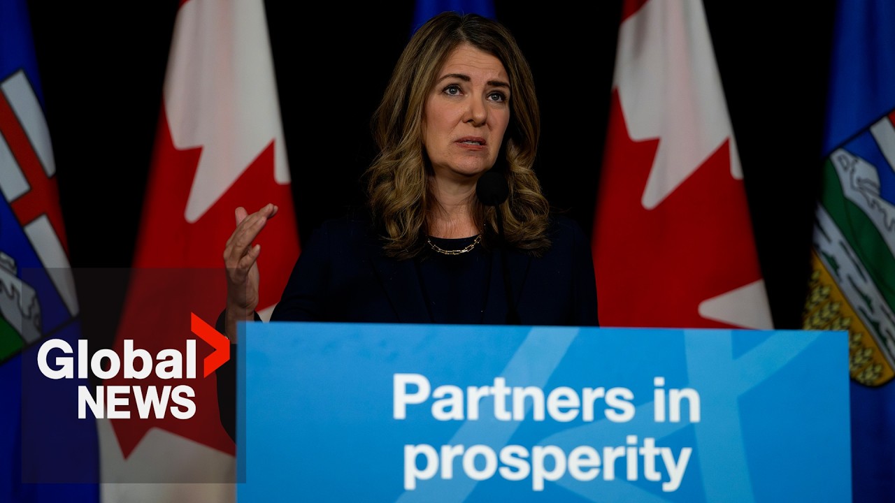 Danielle Smith pushes for accelerated West Coast pipeline as Trump flaunts Venezuela oil deal