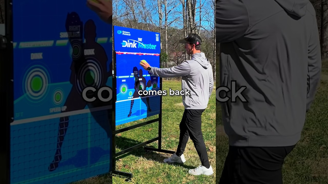 Speed-Up Put-Away Pickleball Wall Drill🤌