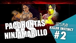 POCAHONTAS vs EL NINJA AMARILLO | Killer Instinct #2 | CHORRIPLAY c/ Dani Dog