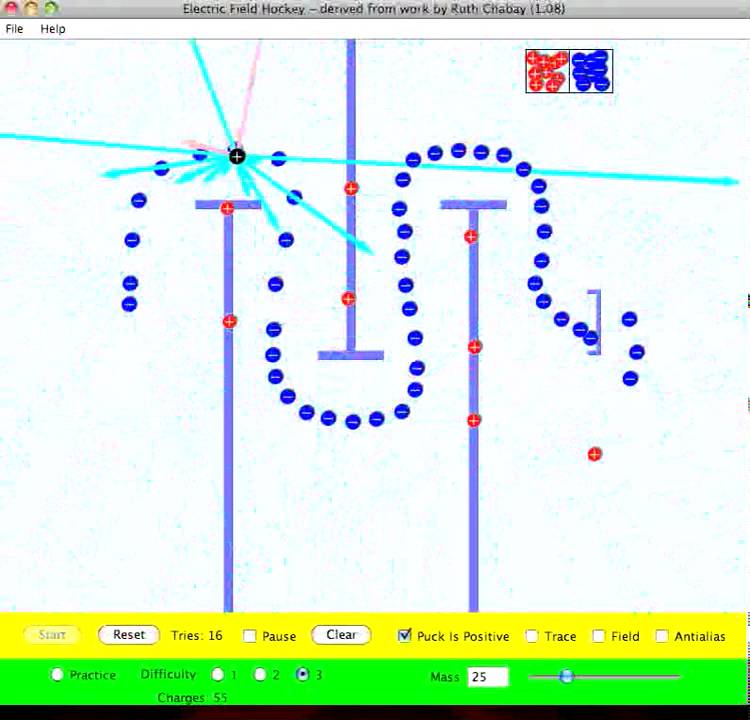 Electric Field Hockey Difficulty 3 Solution YouTube