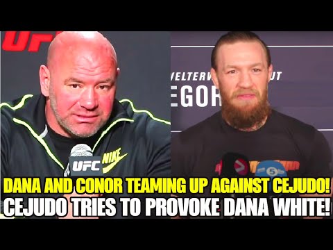 Dana White gets PROVOKED by former UFC double champ, Conor McGregor reacts and supports him!