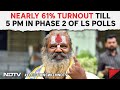 Nearly 61% Turnout Till 5 pm As 88 Seats Vote In Lok Sabhas Phase 2 Today