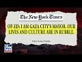 NY Times sparks outrage by running op-ed penned by Hamas-picked mayor  - 03:36 min - News - Video