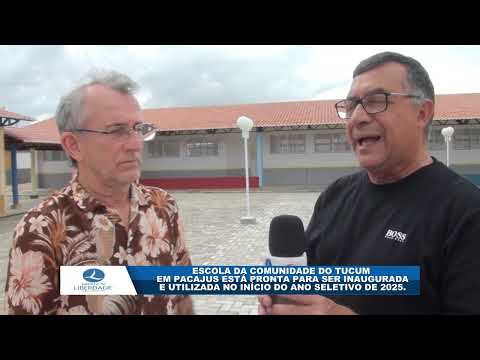 ESCOLA DA COMUNIDADE DO TUCUM EM PACAJUS ESTÁ PRONTA PARA SER INAUGURADA E UTILIZADA.