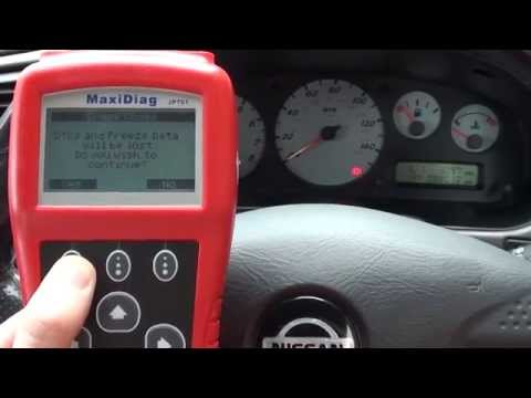 Nissan almera airbag warning light reset #4