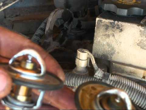 Thermostat Replacement- Cummins School Bus - YouTube gm 5 0 engine diagram 