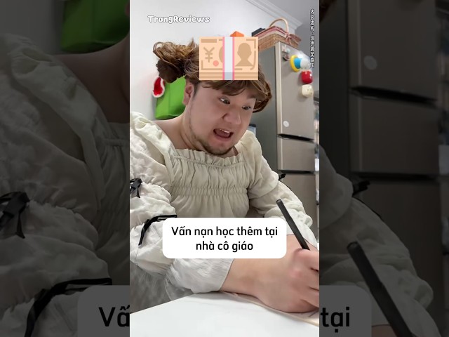 Vấn nạn học thêm tại nhà cô giáo  #shorts ￼